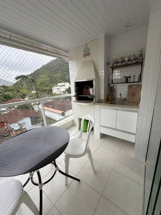 Apartamento Lindo Na Praia Da Enseada - Ubatuba Bagian luar foto