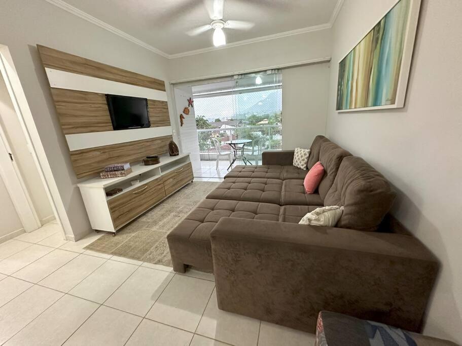 Apartamento Lindo Na Praia Da Enseada - Ubatuba Bagian luar foto